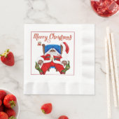 Afrikaans-Amerikaanse kerstcadeaupapier Napki Servet (Insitu)