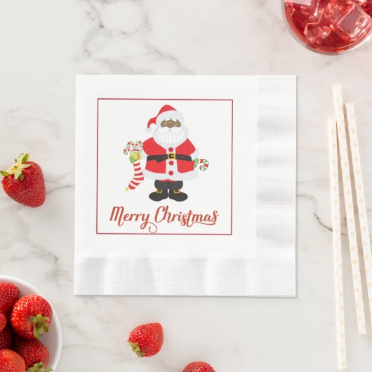 Afrikaans-Amerikaanse kerstcadeaupapier Napki Servet (Insitu)