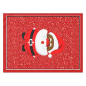 Afrikaans-Amerikaanse kerstcadeautjes op maat Tafelkleed (Voorkant (Horizontaal))