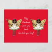 Afrikaans-Amerikaanse kerstfeest Briefkaart (Voorkant)