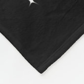 Afrikaans-Amerikaanse kerstkerstpajama - zwart Fleece Deken (Hoek)