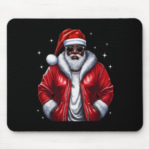 Afrikaans-Amerikaanse kerstkerstpajama - zwart Muismat