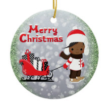 Afrikaans-Amerikaanse kerstversiering