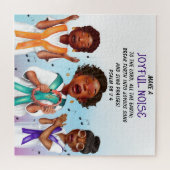 Afrikaans-Amerikaanse koor Legpuzzel (Horizontaal)