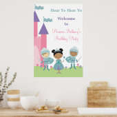 Afrikaans-Amerikaanse prinses en Poster van Knight (Keuken)