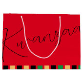 Afrikaans-Amerikaanse vakantie Groot Cadeauzakje (Achterkant)