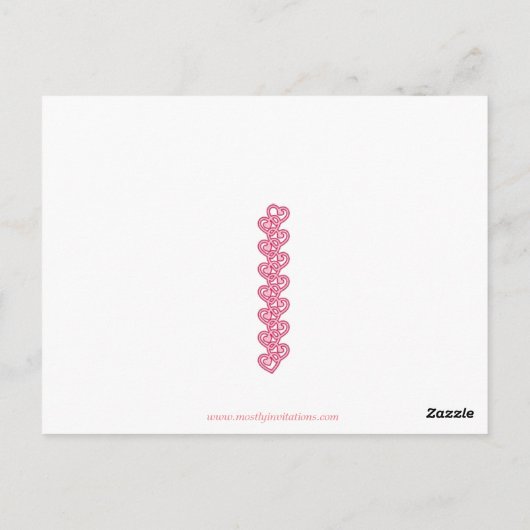 -Afrikaans-Amerikaanse Valentijn Briefkaart (Achterkant)