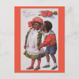 -Afrikaans-Amerikaanse Valentijn Briefkaart