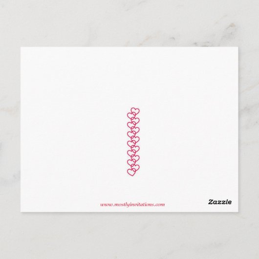 -Afrikaans-Amerikaanse Valentijn Briefkaart (Achterkant)