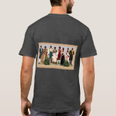 Afrikaans-Amerikaanse volkskunst T-shirt (Achterkant)
