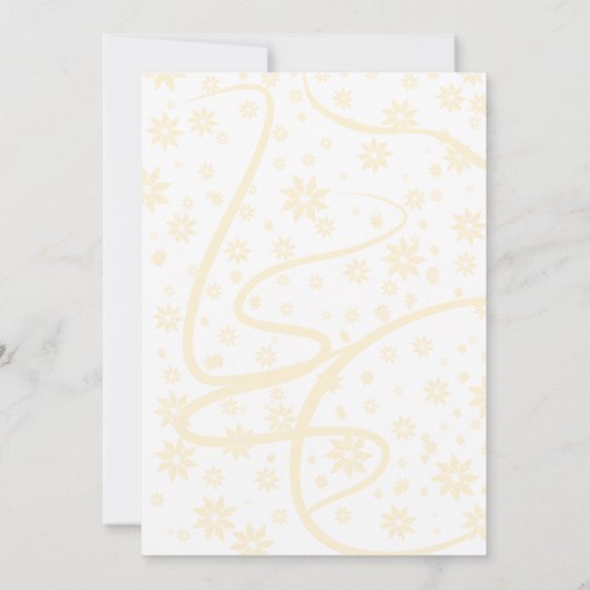 Afrikaans-Amerikaanse Vrijgezellenfeest Geel Kaart (Achterkant)