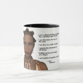 Afrikaans-Amerikaanse vrouwenprijs Mok (Midden)