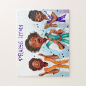 Afrikaans-Amerikaanse zangers vakantie Legpuzzel (Verticaal)