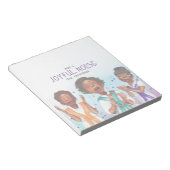 Afrikaans-Amerikaanse zangers vakantie Notitieblok (Schuin)