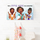 Afrikaans-Amerikaanse zangers vakantie Spandoek (Insitu)