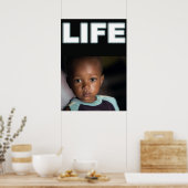 AFRIKAANS-AMERIKAANSE ZWARTE KINDEREN DIE HET PRO- POSTER (Keuken)