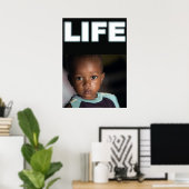 AFRIKAANS-AMERIKAANSE ZWARTE KINDEREN DIE HET PRO- POSTER (Thuiskantoor)