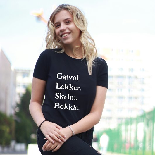 Afrikaans Attitude Tee Tri-Blend Shirt