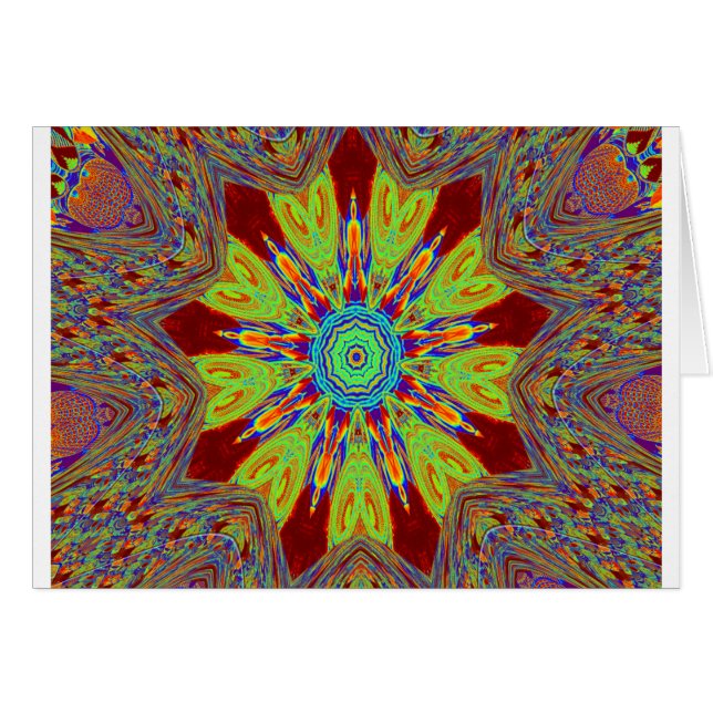 Afrikaans-Aziatisch Europees etnisch patroon (Voorkant Horizontaal)