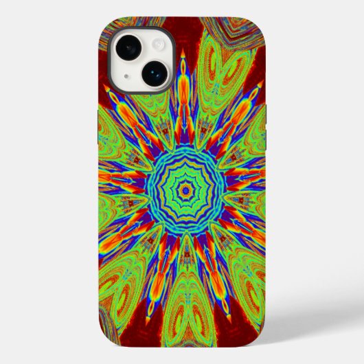 Afrikaans-Aziatisch Europees etnisch patroon Case-Mate iPhone Case (Achterkant)