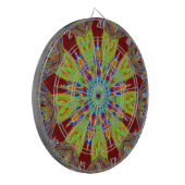 Afrikaans-Aziatisch Europees etnisch patroon Dartbord (Voorkant Links)