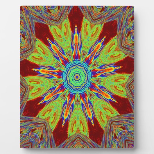 Afrikaans-Aziatisch Europees etnisch patroon Fotoplaat (Voorkant)