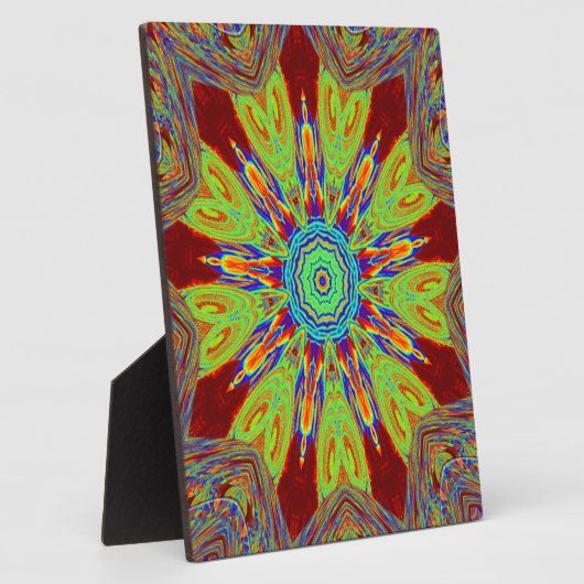 Afrikaans-Aziatisch Europees etnisch patroon Fotoplaat (Zijkant)