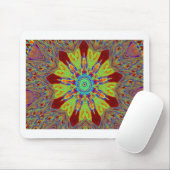 Afrikaans-Aziatisch Europees etnisch patroon Muismat (Met muis)