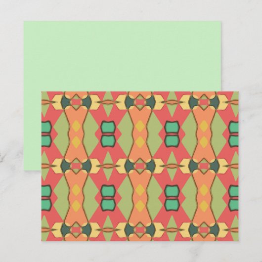 afrikaans briefkaart (Voorkant / Achterkant)