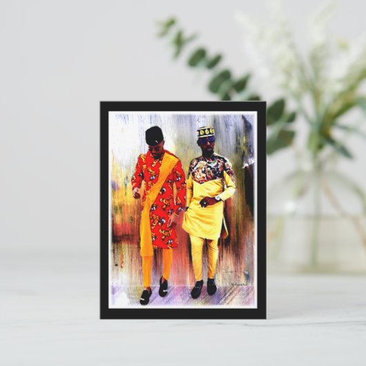 Afrikaans Briefkaart (Staand voorkant)