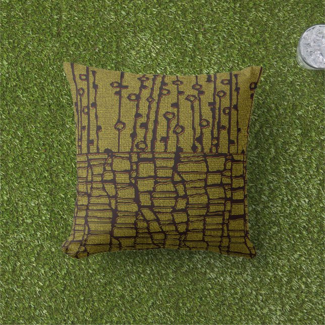 Afrikaans Buitenkussen (Gras)