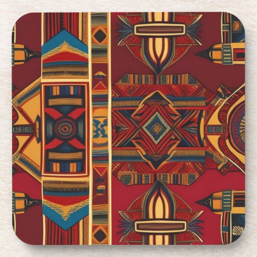 Afrikaans Canvas Bier Onderzetter (Voorkant)