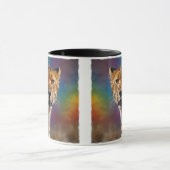 Afrikaans Cheetah Portret Mok (Midden)