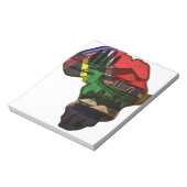 Afrikaans continent notitieblok (Linkerzijde)