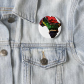 Afrikaans continent ronde button 5,7 cm (In situ)
