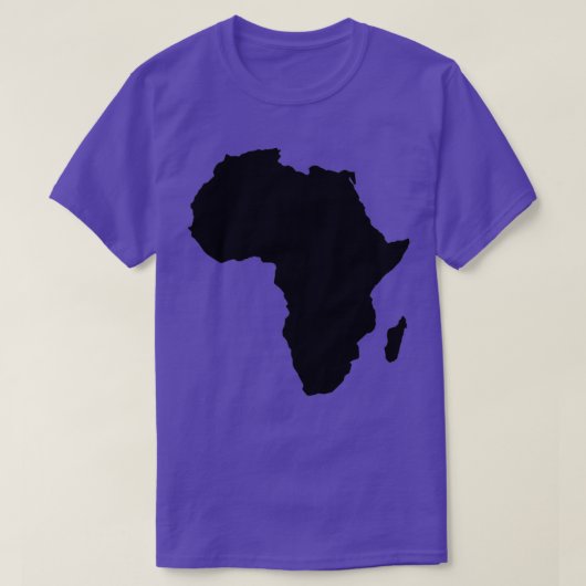 Afrikaans continent t-shirt (Design voorkant)