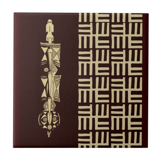 Afrikaans design #1 @ Stylnic Tegeltje (Voorkant)