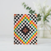 Afrikaans design #2 @ Stylnic Briefkaart (Staand voorkant)