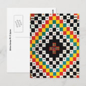 Afrikaans design #2 @ Stylnic Briefkaart (Voorkant / Achterkant)