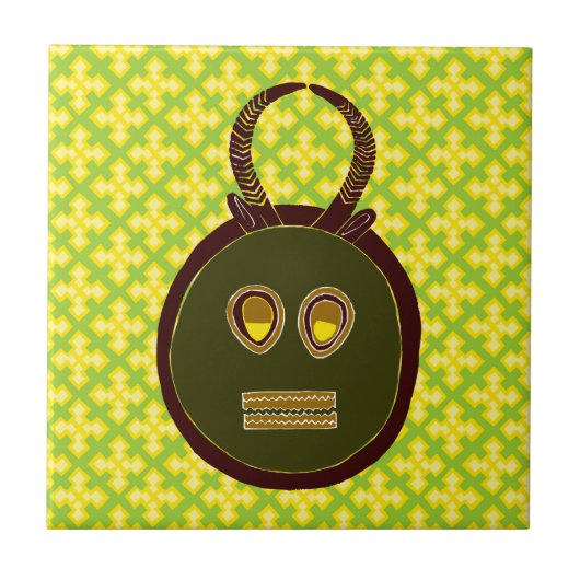 Afrikaans design #5 @ Stylnic Tegeltje (Voorkant)