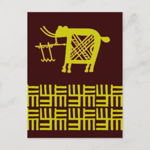 Afrikaans design #7 @ Stylnic Briefkaart