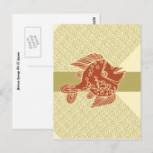Afrikaans design #9 @ Stylnic Briefkaart (Voorkant / Achterkant)