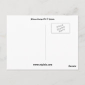 Afrikaans design #9 @ Stylnic Briefkaart (Achterkant)