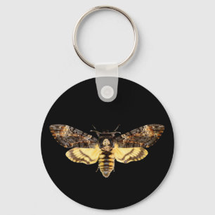 afrikaans doodskop moth butterfly insect Acheronti Sleutelhanger