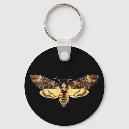 afrikaans doodskop moth butterfly insect Acheronti Sleutelhanger (Voorkant)