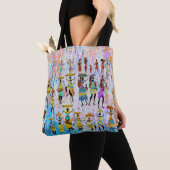 Afrikaans dorp tote bag (Dichtbij)