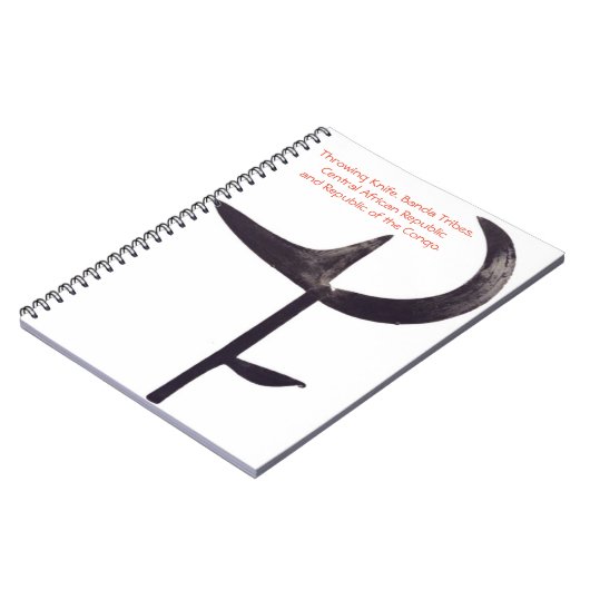 Afrikaans draaiend mes design notitieboek (Linkerzijde)