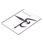 Afrikaans draaiend mes design notitieboek (Linkerzijde)