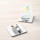 AFRIKAANS erfgoed Bier Onderzetter (Rechterzijde)