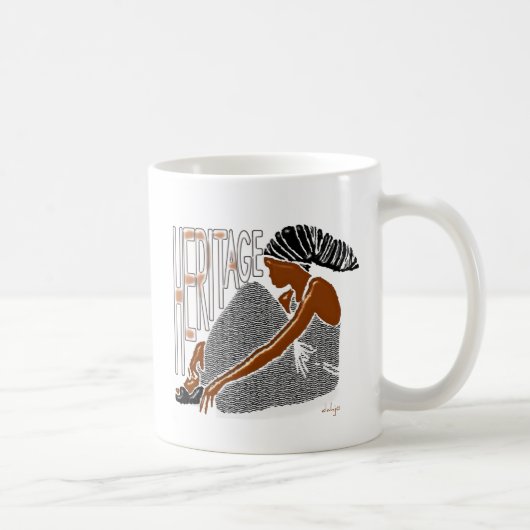 AFRIKAANS erfgoed Koffiemok (Rechts)